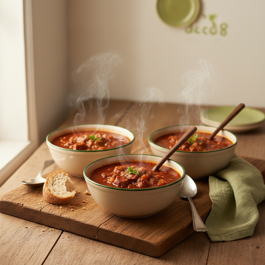 Wie viel Gulaschsuppe ist eine Person? Clever & unschlagbar geplant