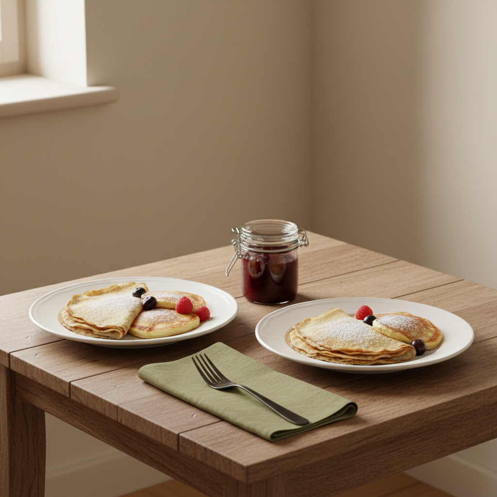 Sind Crêpes gesünder als Pfannkuchen? Überraschend überzeugend