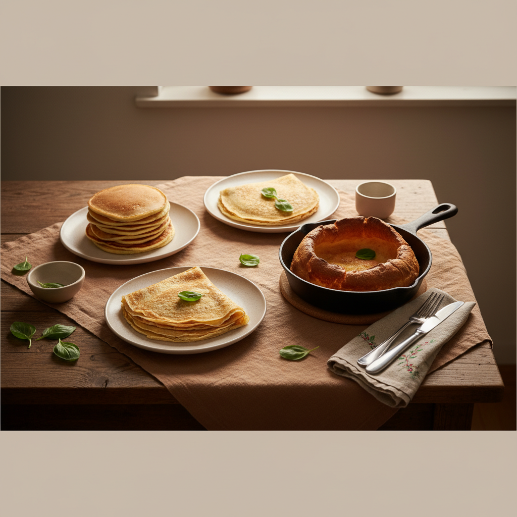Wie nennt man Pancakes noch? – Verblüffend vielseitig