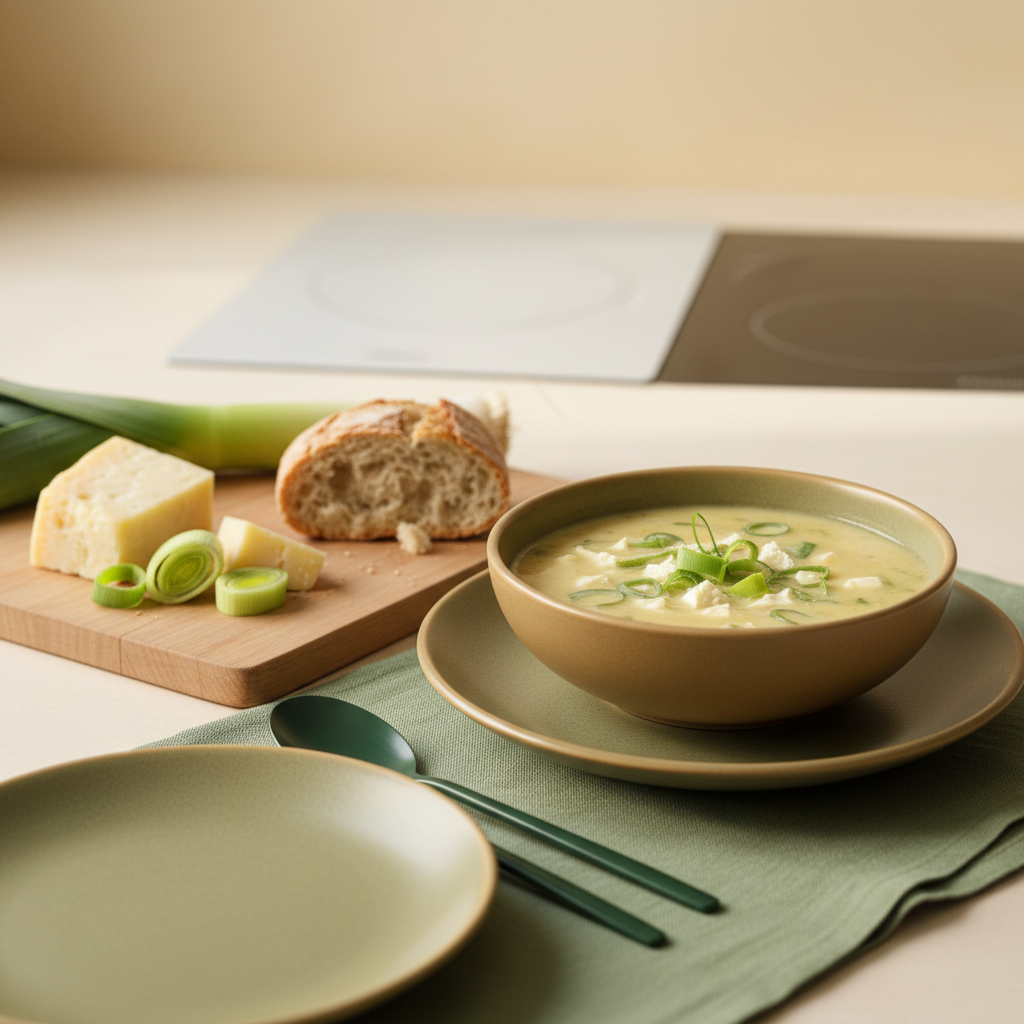 Ist Käse-Lauch-Suppe zu flüssig? — Endlich samtig retten!