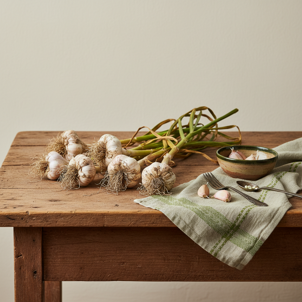 Wie erntet man Knoblauch richtig? – Ultimativ einfach & genial